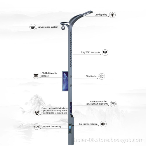 BBIER IP65 Waterproof Customized Street Lights for Smart Cities